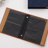 Mini Photo Album 64 Pockets 3-Inch PU Leather Cover Photo Book Commemorative Photo Insert Style Star Album Small Card Storage