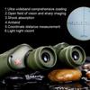 Hd портативный 50x50 56 м/1000 м профессиональный бинокль военный военный телескоп ночного видения и разведки координатный компас бинокль