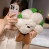 Cauliflower Cartoon Simulation Plush Toy Cute Backpack Pendant Children Doll