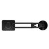 Magnetic Car Phone Holder Slide Rail Adjustable Foldable GPS Mobile Phone Mount 360 Degree Rotary Suspension for iPhone 14 13 12