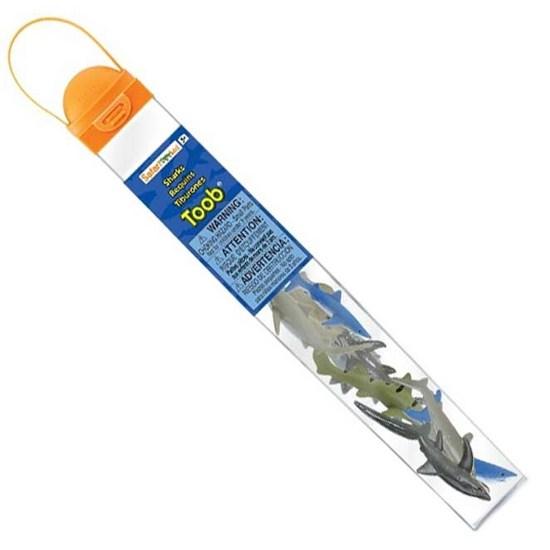 Safari Ltd Shark Tube Figure Акулы 697104, 1 шт., популярные игрушки в Корее