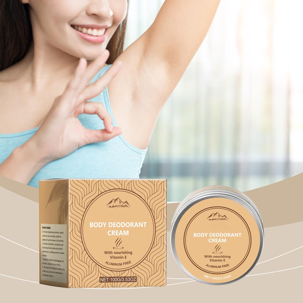 Очищающий крем от запаха тела, дезодорирующий подмышки, потоотделение и освежающий крем для тела
