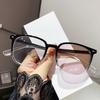 Fashion Pochromic Anti Radiation Eyeglasses for Women/Men Anti Blue Light Computer Glasses
