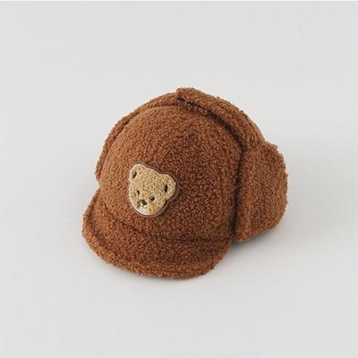 Шапочка в форме ушей Joy Multi Infant Coco Bear, обхват головы (44~50см), Коричневый, Популярная детская одежда в Корее
