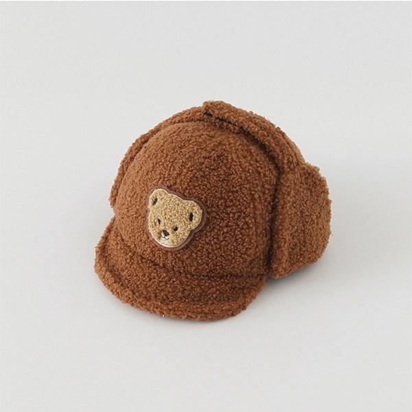 Шапочка в форме ушей Joy Multi Infant Coco Bear, обхват головы (44~50см), Коричневый, Популярная детская одежда в Корее