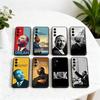 Great M-Martin Luther King Jr Phone Case Black Silicone Soft For Samsung Galaxy A73,A72,A71,A70,A53,A52,A51
