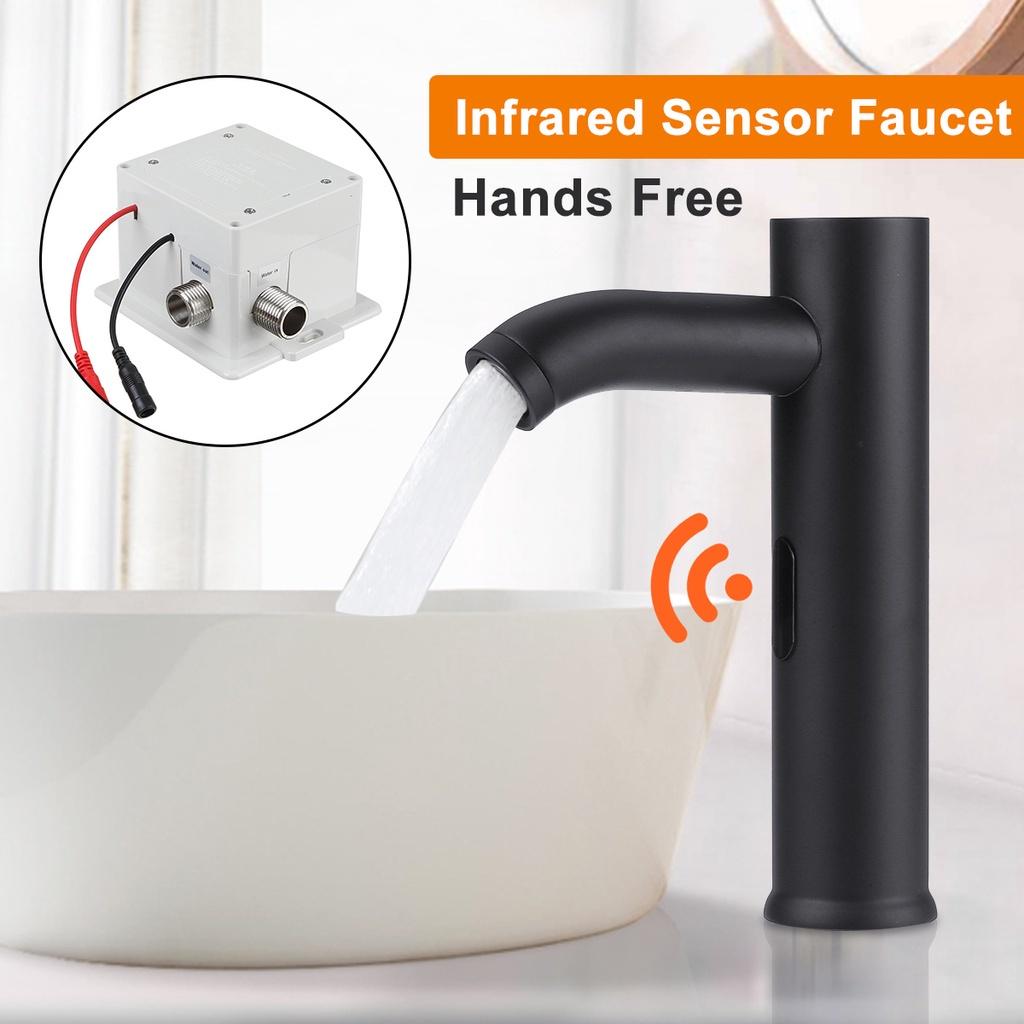 Sink Faucets Water Tap Automatic Infrared Sensor Faucet Deck Mount Smart Touch Hands Free Inductive Water Tap Kitchen