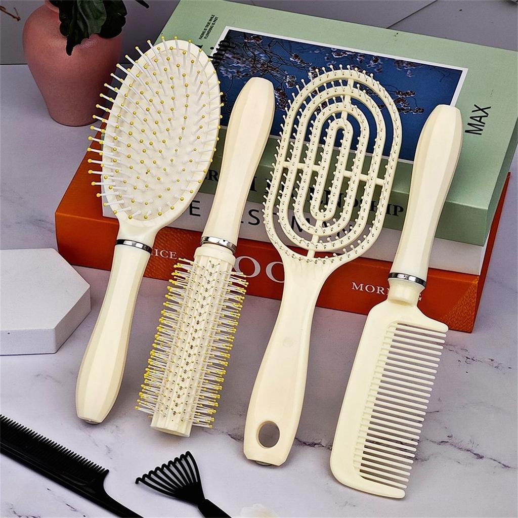 Smooth Hair Comb Set, Massage Comb, Flexible Long Handle Comb, Massage Comb Without Knots