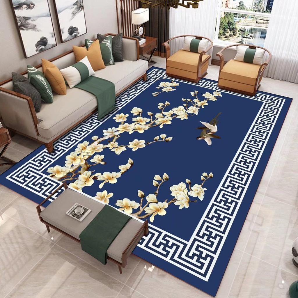 New Chinese Living Room Carpet Carpet Large Area Full Floor Mat Entrance Door Carpet Bedroom Bedside Carpet