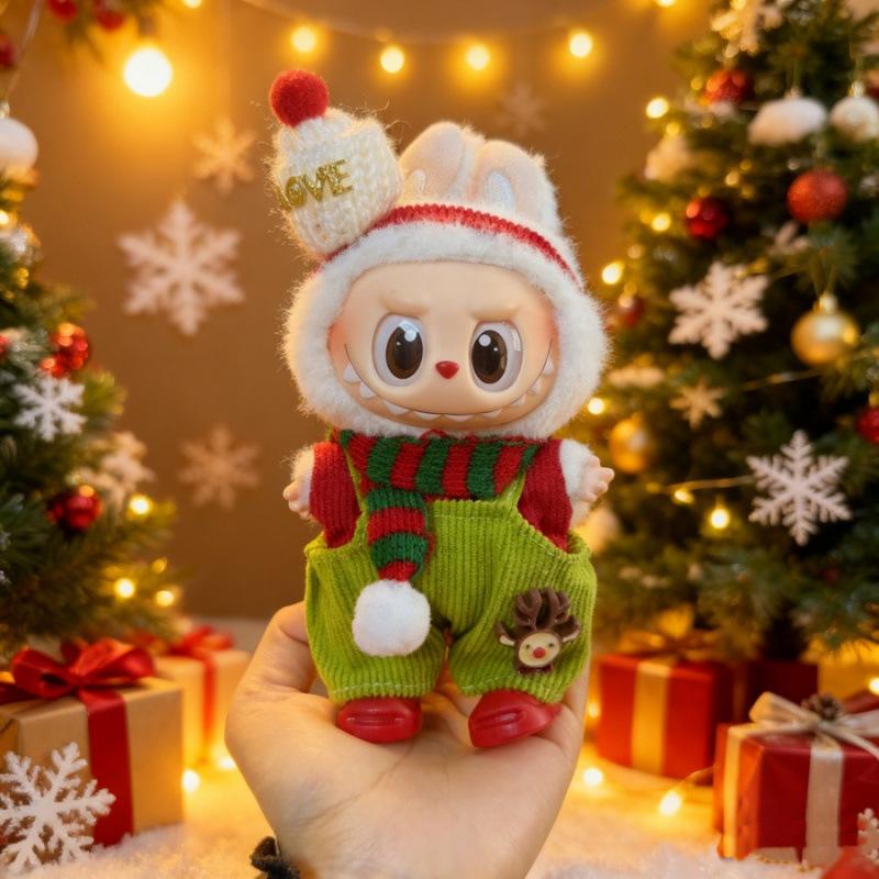 Only Clothes Are Suitable for Baby Clothes, Pendants, Dolls Can Wear Christmas Baby Clothes Set.