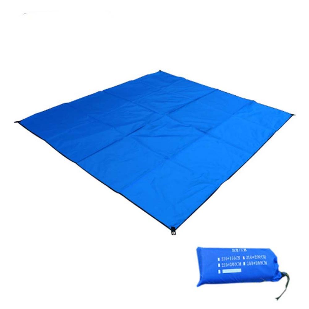 Oxford Cloth Camping Floor Tarp PU Coating Portable Pocket Picnic Mat Grassland