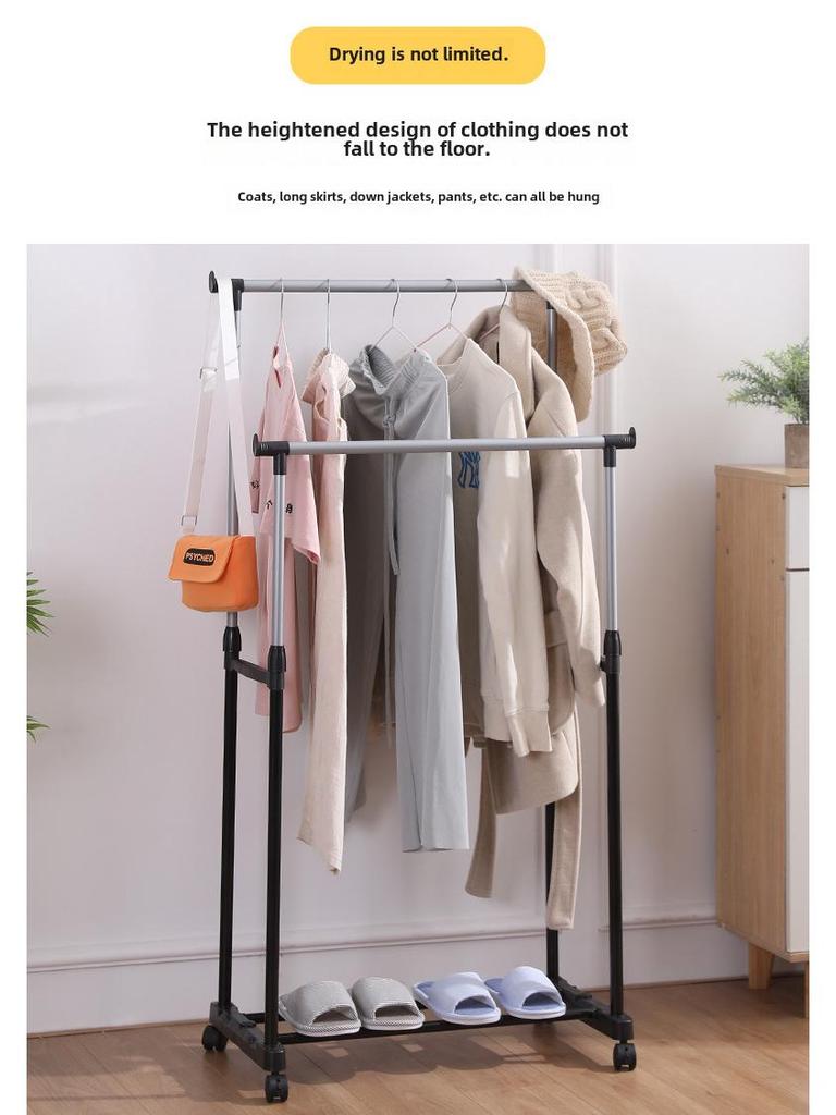 Одностоечная напольная сушилка для белья для помещений, для спален