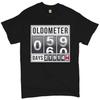 Oldometer 59-60 T-shirt Old Lives Matter, Funny, 60th Anniversary, Happy Birthday, Gift for 60th Birthday Men's Tee