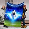 Football Blanket Perfect All Seasons Soft Comfortable Sofa Office Nap Travel Birthday Gift Christmas Present