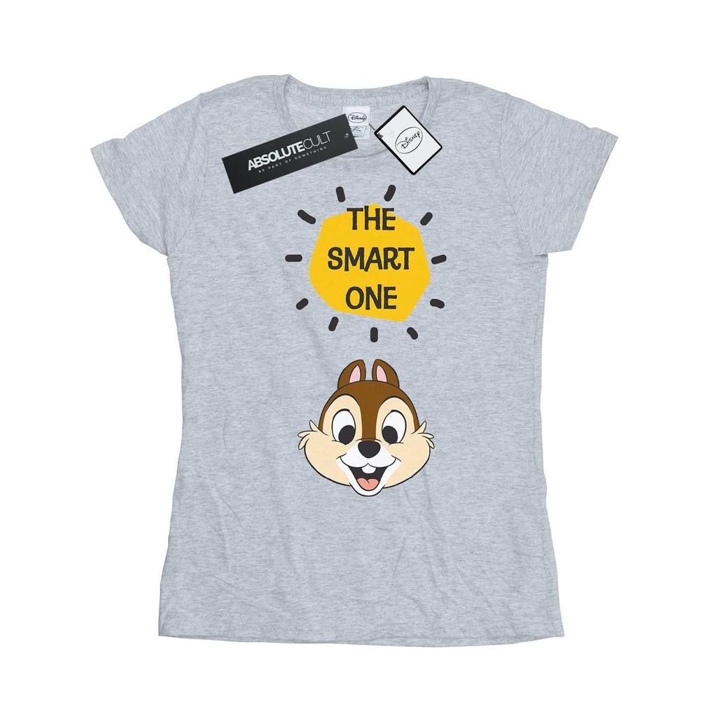 Disney Womens/Ladies Chip N Dale The Smart One Cotton T-Shirt