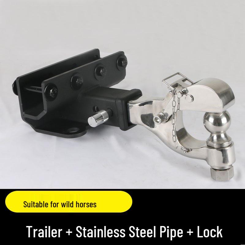 Совместимо с буксировочными крюками для Ford Bronco RV, буксировочными крюками «Голова тигра с квадратной пастью» и фаркопами.