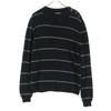 MICHAEL TAPIA French Wool Blend Border Pattern Long Sleeve Knit M Sweater Men's Used