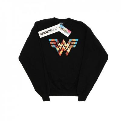 Женский/Дамский свитшот Wonder Woman 84 Символ Скрещенные руки