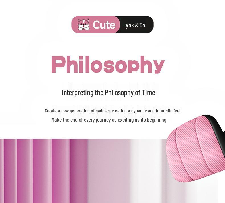 Чехлы на сиденья Lynk & Co 2023 года: Сетчатая мультяшная подушка для моделей 01, 02, 03, 05, 06