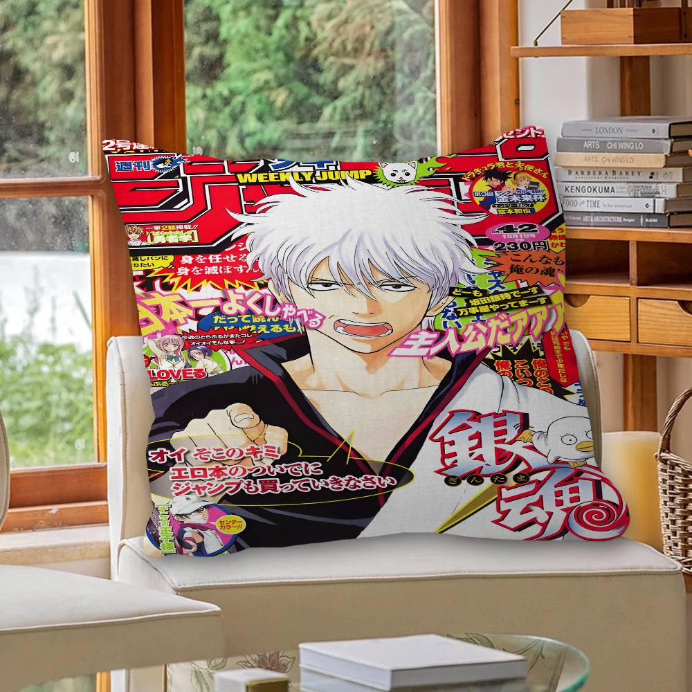 G-GINTAMA Аниме Персонализированная Наволочка Детская Спальня Декор Дикой Вечеринки Наволочка kid День Рождения Душ Подарок
