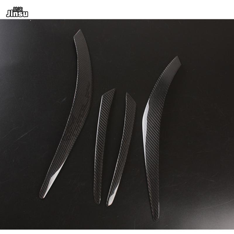 CX-5 Carbon fiber taillight eyelid eyebrows For Mazda CX5 SUV 2.0L 2.5L 2013 -2015 CX 5 Rear light decorative sticker 4pcs