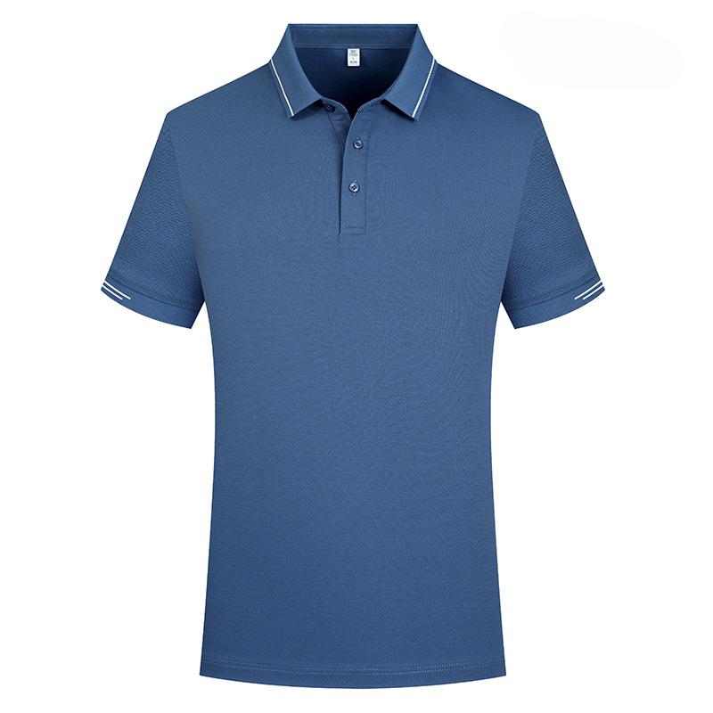New Summer Polo Shirt Short Sleeve Men's Slim Fit and Breathable