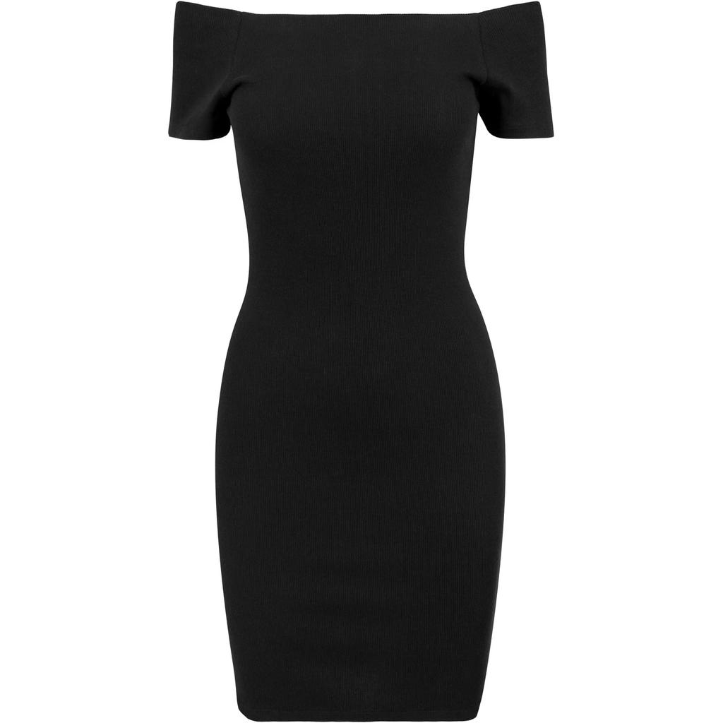 Urban Classics Womens/Ladies Ribbed Off Shoulder Dress