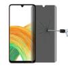 Защитное стекло с полным покрытием и защитой от подглядывания для Samsung Galaxy A33 5G