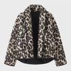 2024 Winter Women's Retro Leopard Print Cotton Jacket