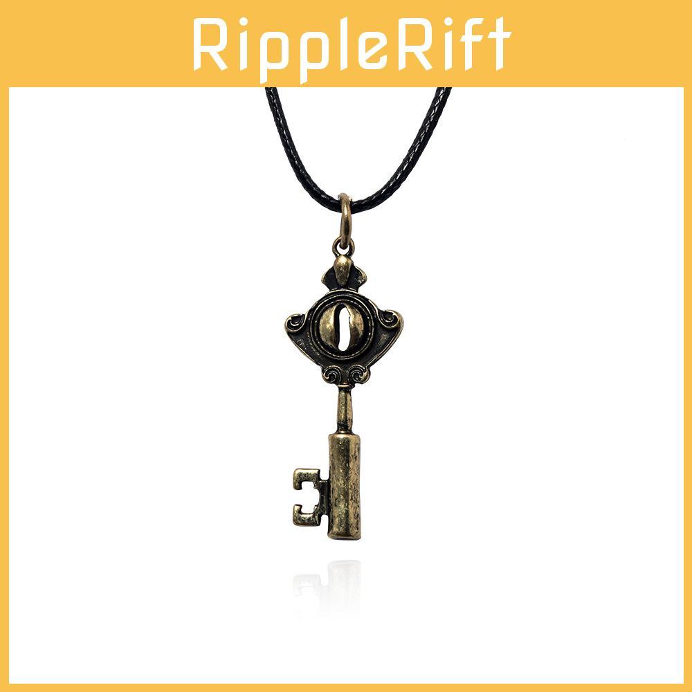 Совиный Дом Винтажный Дизайн Глаза Ключа Сплав Подвеска Ожерелье Для Фанатов И Коллекционеров