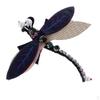 Dragonfly Shape Crystal Rhinestone Applique Patch Sewing Embellishment Decor