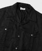 OUTSTANDING 2Pk Cuban Collar Half Shirt_Black