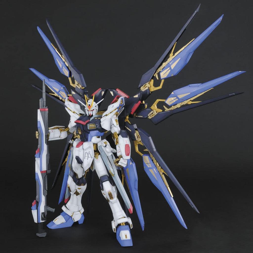 BANDAI SPIRITS PG Mobile Suit Gundam SEED DESTINY Strike Freedom Gundam Scale Plastic Model 1/60 Pre-Colored