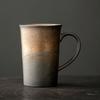 Retro Mug Ceramic Cup Japanese Creative Coffee Cup Niche High-Value Water Cup Stoneware Water Cup