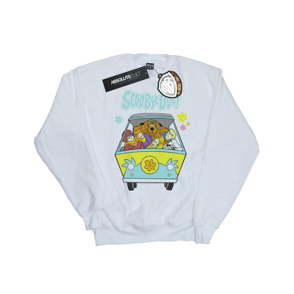 Scooby Doo Mens Mystery Machine Group Sweatshirt