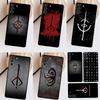 Чехол для телефона Bloodborne Runes для Samsung Galaxy S23 Ultra S21 S20 FE S9 S10 Plus Note 10 20 S22 Ultra Funda