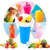 Slushie Maker Cup - TIK TOK Quick Frozen Magic Cup, Portable Double Layers Cool Slushee Maker For MilkShake,Juice,Ice Cream Make & More, Super Fun