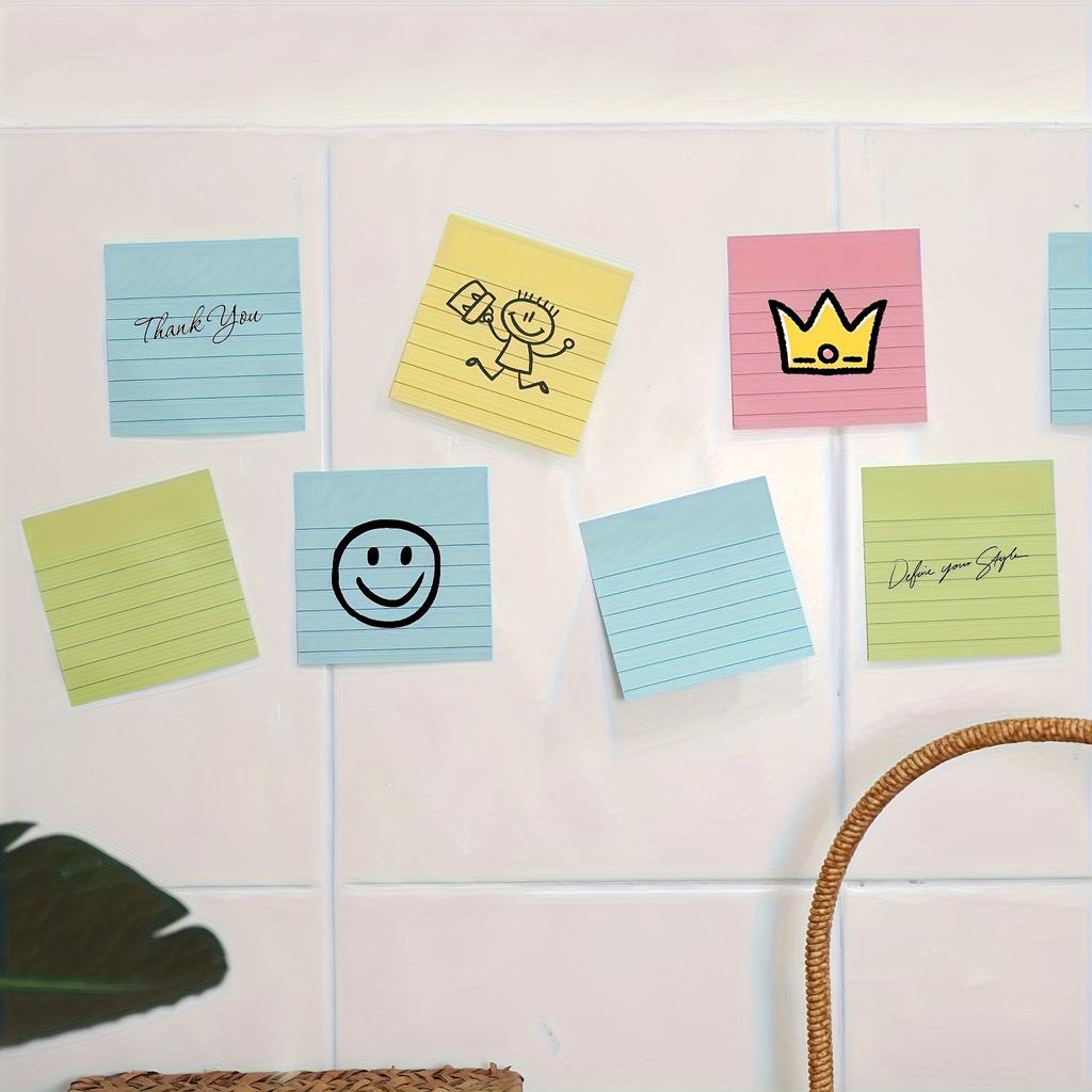 Высококачественные липкие заметки для офиса, учебы, цветные маркировочные этикетки, ассортимент 100 листов