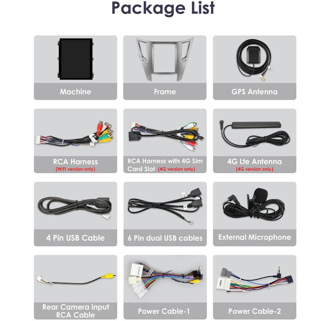 OSSURET 9,7" Android 13 беспроводной Carplay для Subaru Outback Impreza Legacy 2009-2014 GPS стерео автомобильный радиоприемник интеллектуальный мультимедийный плеер 4G BT 2 Din