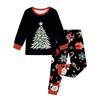 Children's Fashion Suit Skirt Round Neck Long Sleeve Top Pants