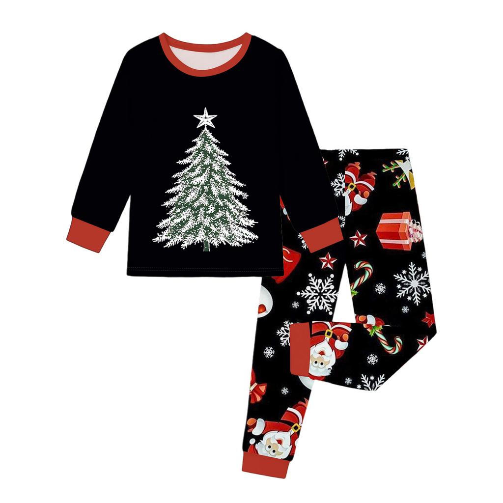 Children's Fashion Suit Skirt Round Neck Long Sleeve Top Pants