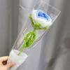 Rose Wedding Decoration Woven Hand Knitting Rose Artificial Flower Fake Flowers Knitting Flower