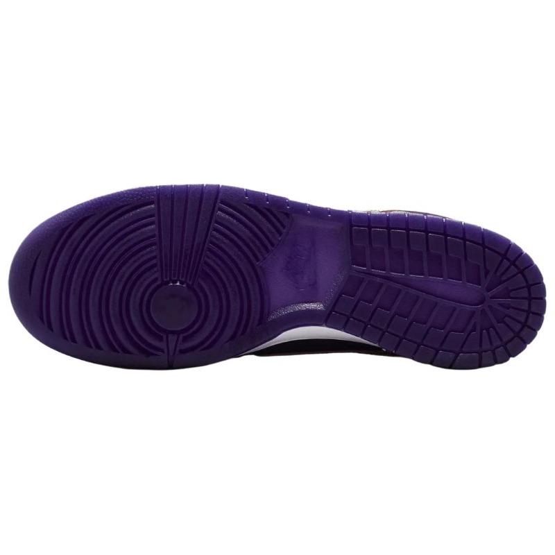 Nike Мужские низкие кеды Dunk для скейтбординга Фиолетовые IR1526-500