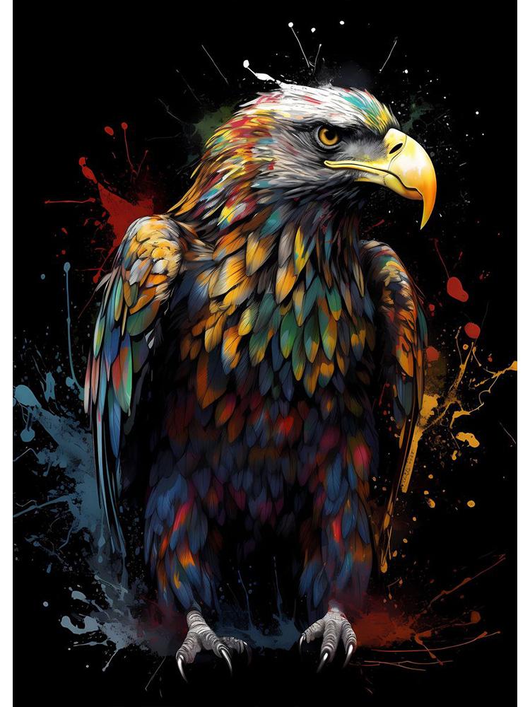 Сурикат Слон Морская Выдра Лев Красочные Животные С Капает Плакат Холст Картина Симпатичные Животные Настенное Искусство Для Комнаты Домашний Декор