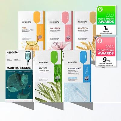 Упаковка Essential Mask 10 листов (+1 бесплатный лист), выберите 1 из 6 типов