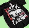 Initial D T-Shirt Takumi Fujiwara Shirt Anime Tshirt Bunta Tee Natsuki Keisuke