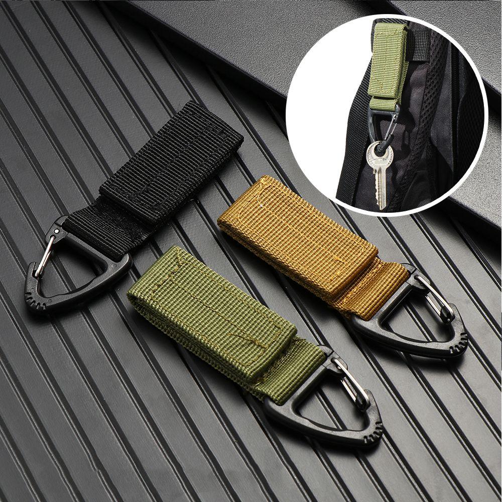 Durable Clip Supplies EDC Equipment Belt Clips Keychain Hang Buckle Strap Carabiners