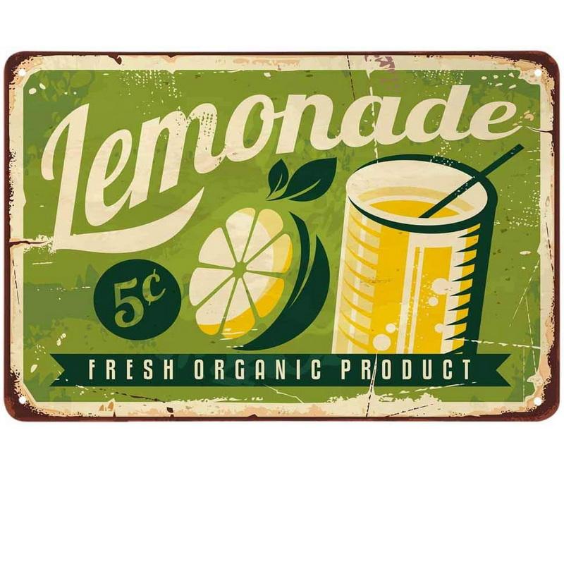 Vintage Metal Tin Signs Wall Art Decor Metal Signs Retro Funny Coffee Bar Signs Home Garden Restaurant Cafe Office Shop Bar Club