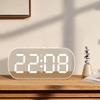 Clock 1PCS LED Digital Display Electronic Desktop Student Children Mirror Small Alarm Clock Decoration Home Living Room Bedroom