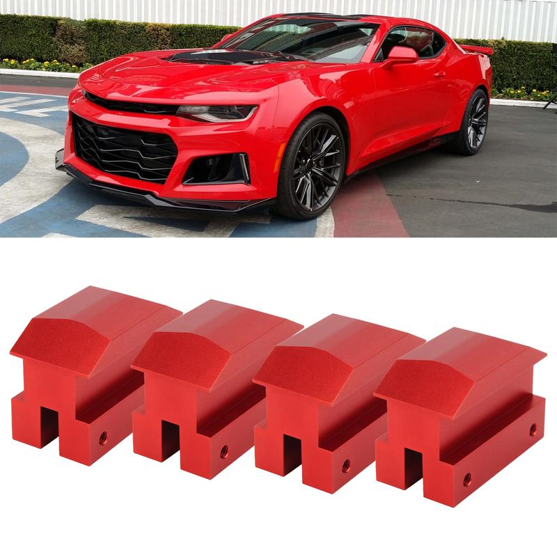 4PCS Car Jack Lift Pad Point Adapter Jack Puck Frame Protector Replacemnt for Camaro 6th Gen 2016‑2024 Except Convertible